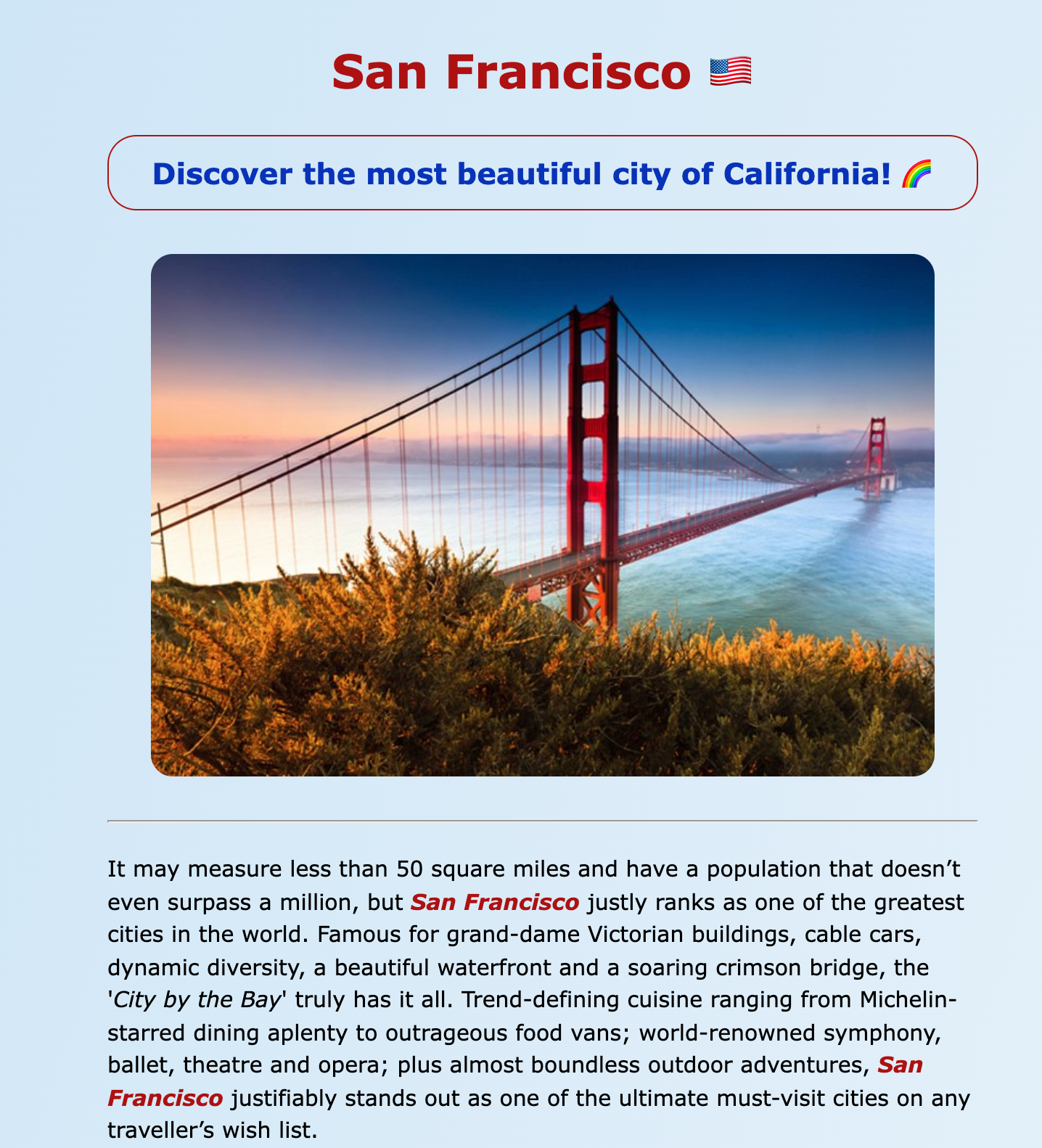 san francisco page project